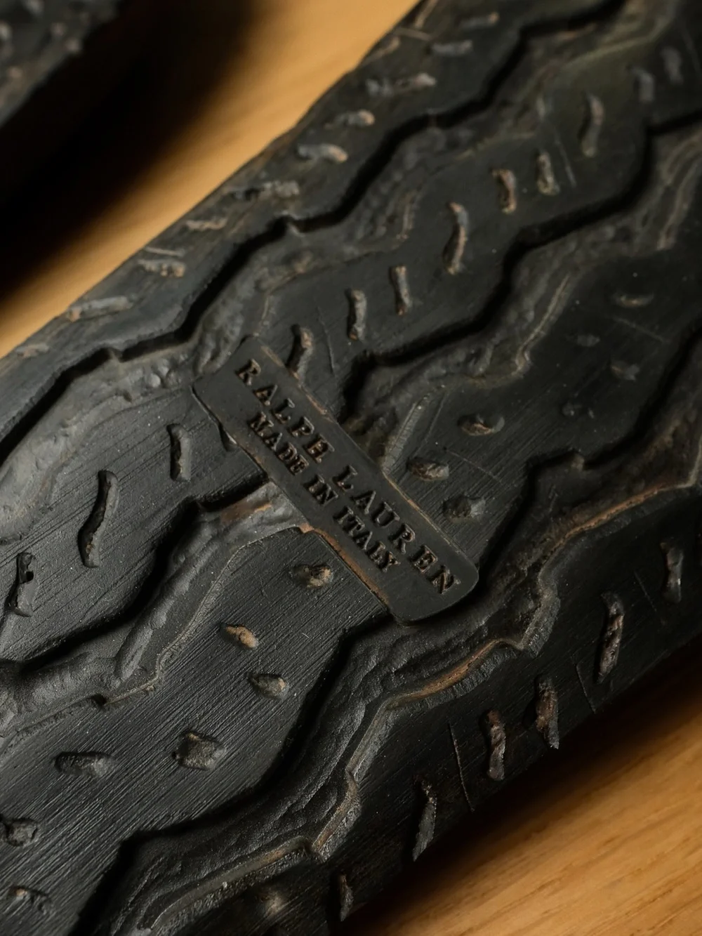 Ralph Lauren Collection Made in Italy Leather Toe-Post Sandals made in Italy